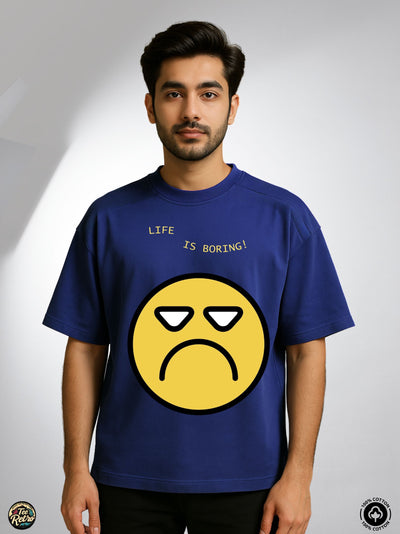 Smile Oversized Tee-Shirt | Art-003 TeeRetro