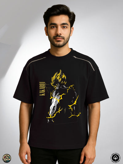 The kakarot Oversized Tee-Shirt | Art-ZP4  TeeRetro