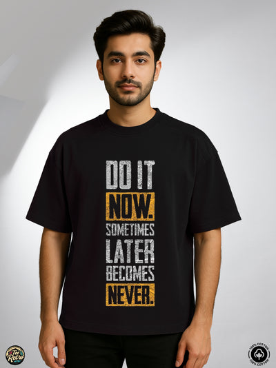 Do It Oversized Tee-Shirt | Art-008 TeeRetro