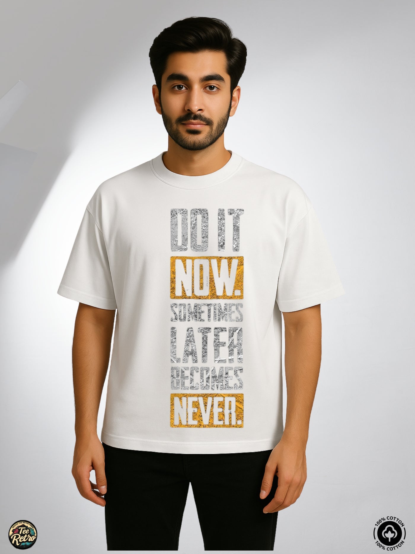 Do It Oversized Tee-Shirt | Art-008 TeeRetro