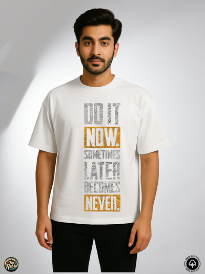Do It Oversized Tee-Shirt | Art-008 TeeRetro