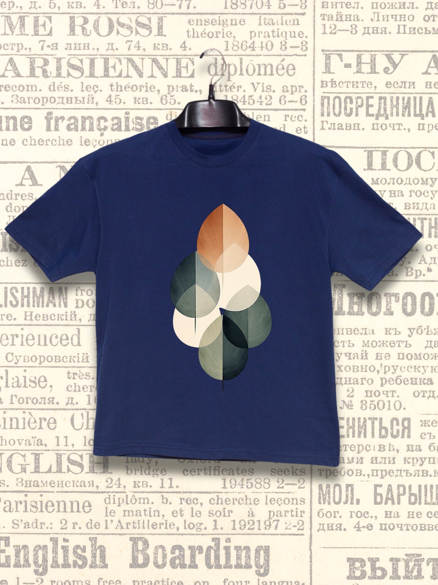 Shadow Leaf | Oversized Tee-Shirt | TeeRetro