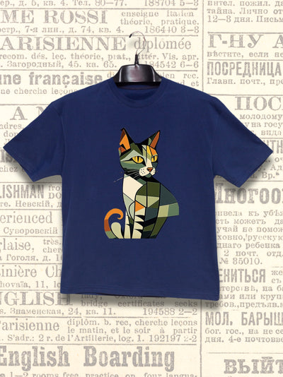 Mysterious Cat | Oversized Tee