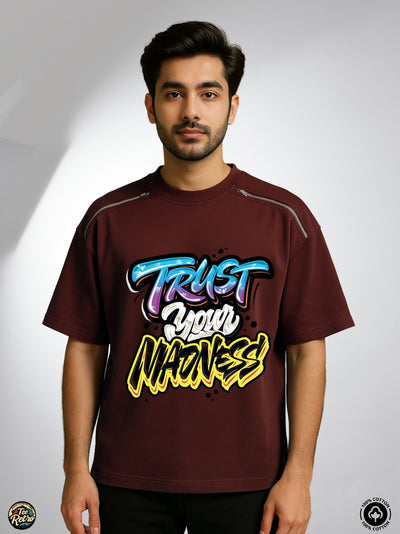 Madness Oversized Tee-Shirt | Art-ZP12 TeeRetro
