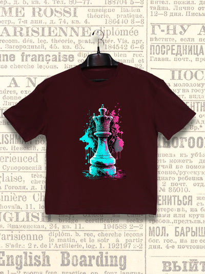 Lets Play Chess | Oversized Tee-Shirt | TeeRetro