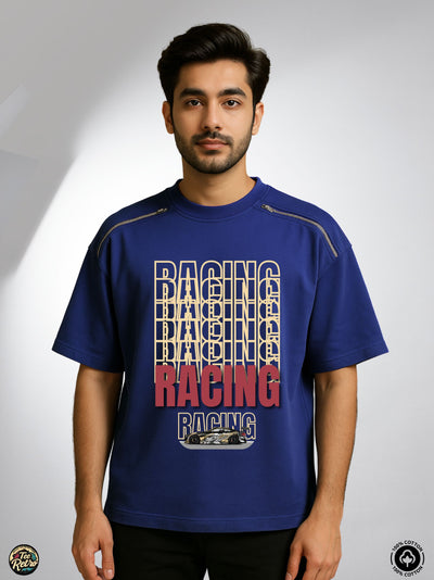 Racing Oversized Tee-Shirt | Art-ZP1  TeeRetro