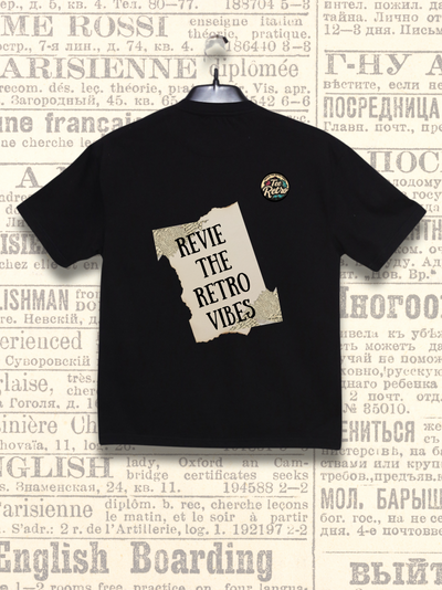 Revive The Retro Vibes | Oversized Tee-Shirt | TeeRetro