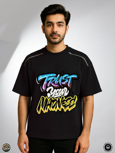 Madness Oversized Tee-Shirt | Art-ZP12 TeeRetro