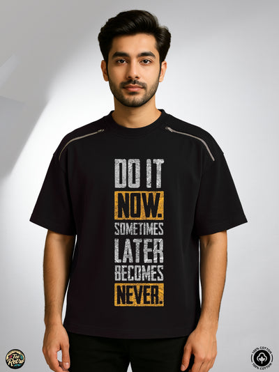 Do It Oversized Tee-Shirt | Art-ZP8 TeeRetro