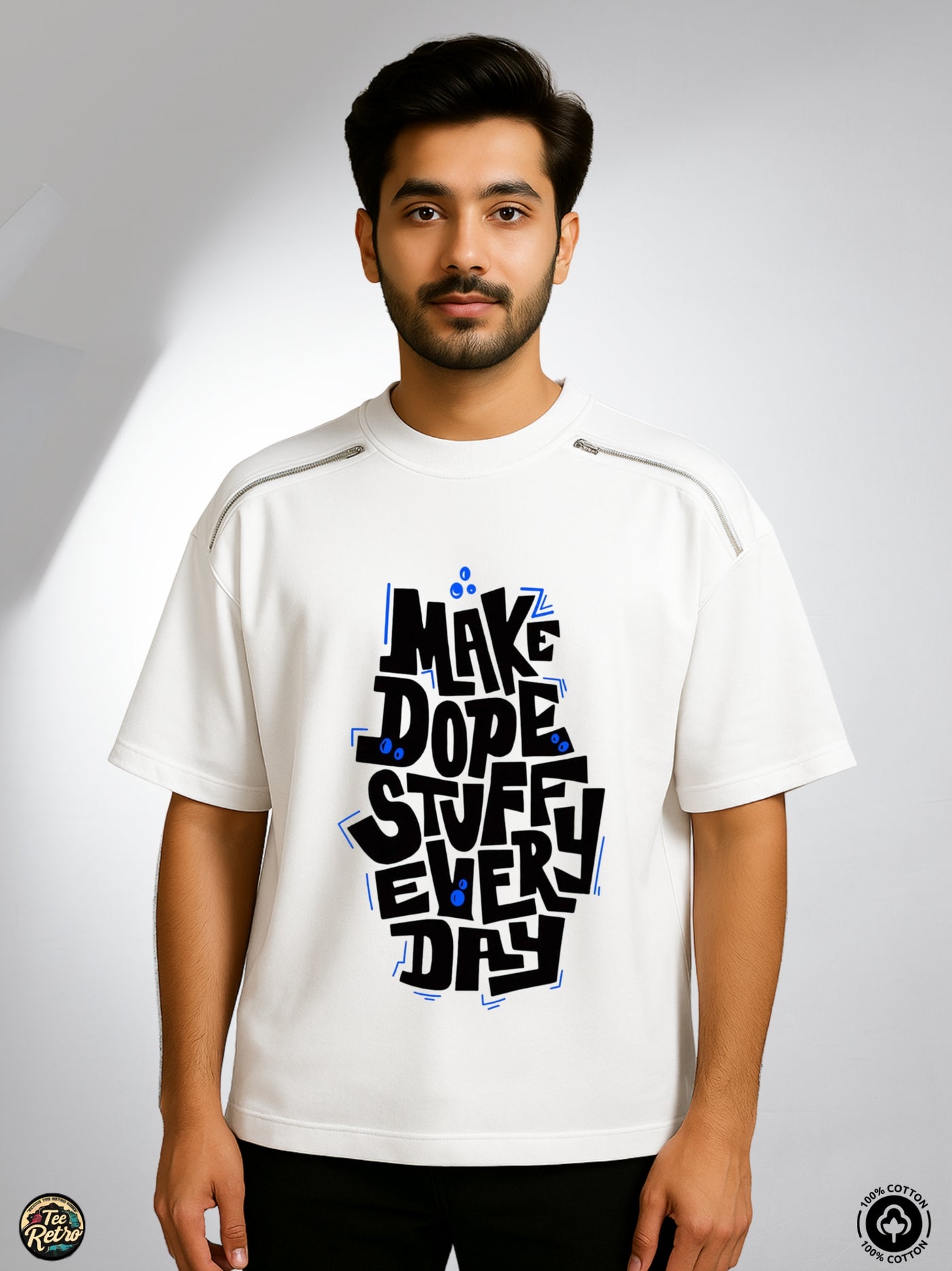 Dope Oversized Tee-Shirt | Art-ZP9 TeeRetro
