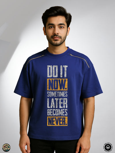 Do It Oversized Tee-Shirt | Art-ZP8 TeeRetro