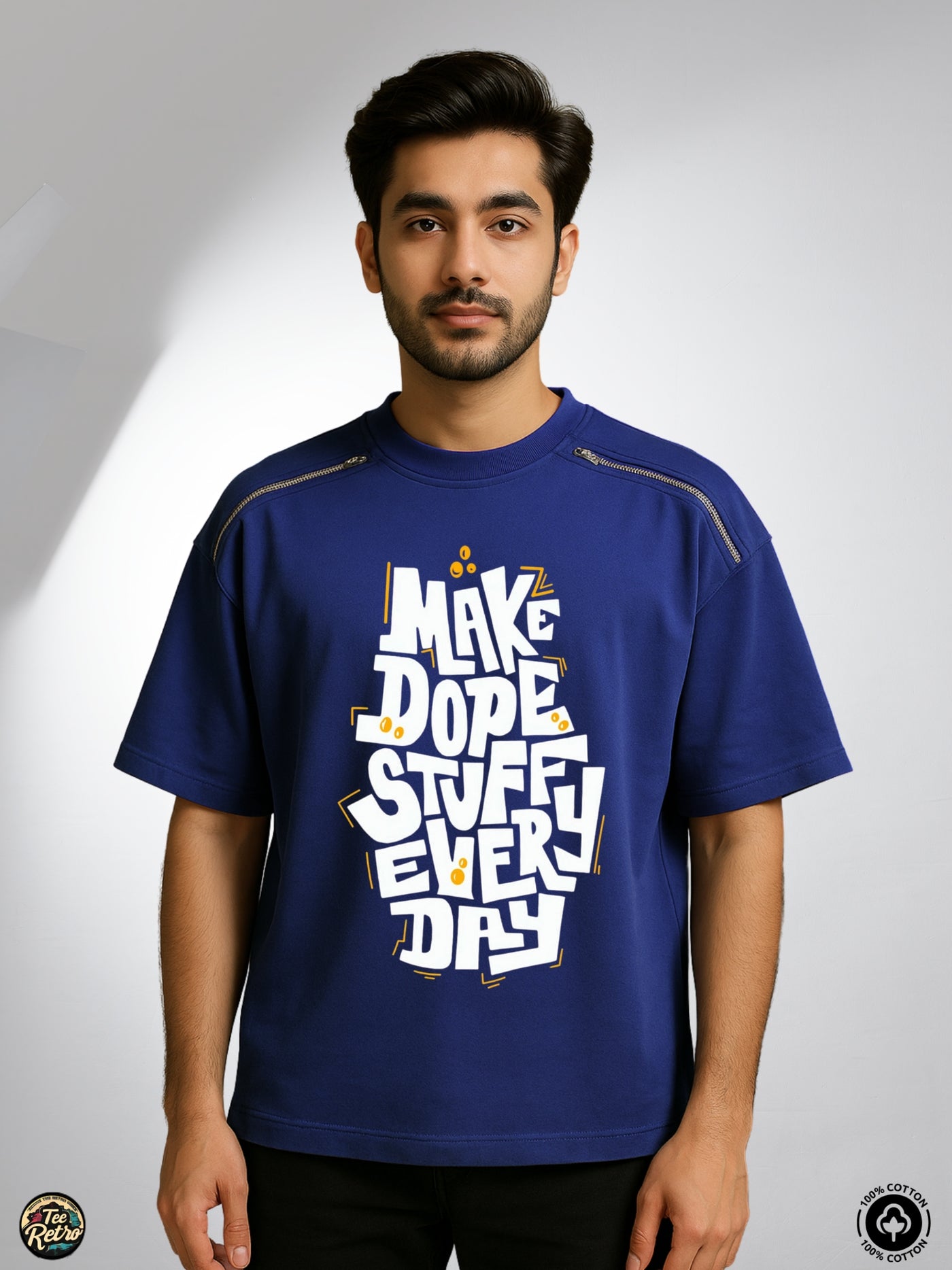 Dope Oversized Tee-Shirt | Art-ZP9 TeeRetro