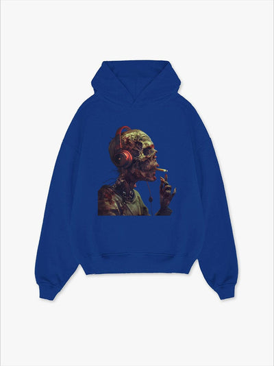 Smoking Zombie Unisex hoodie