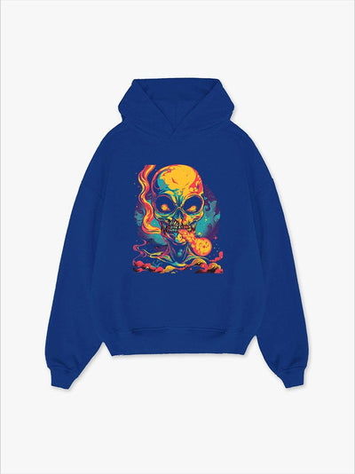 Psychedelic Skull Unisex Hoodie