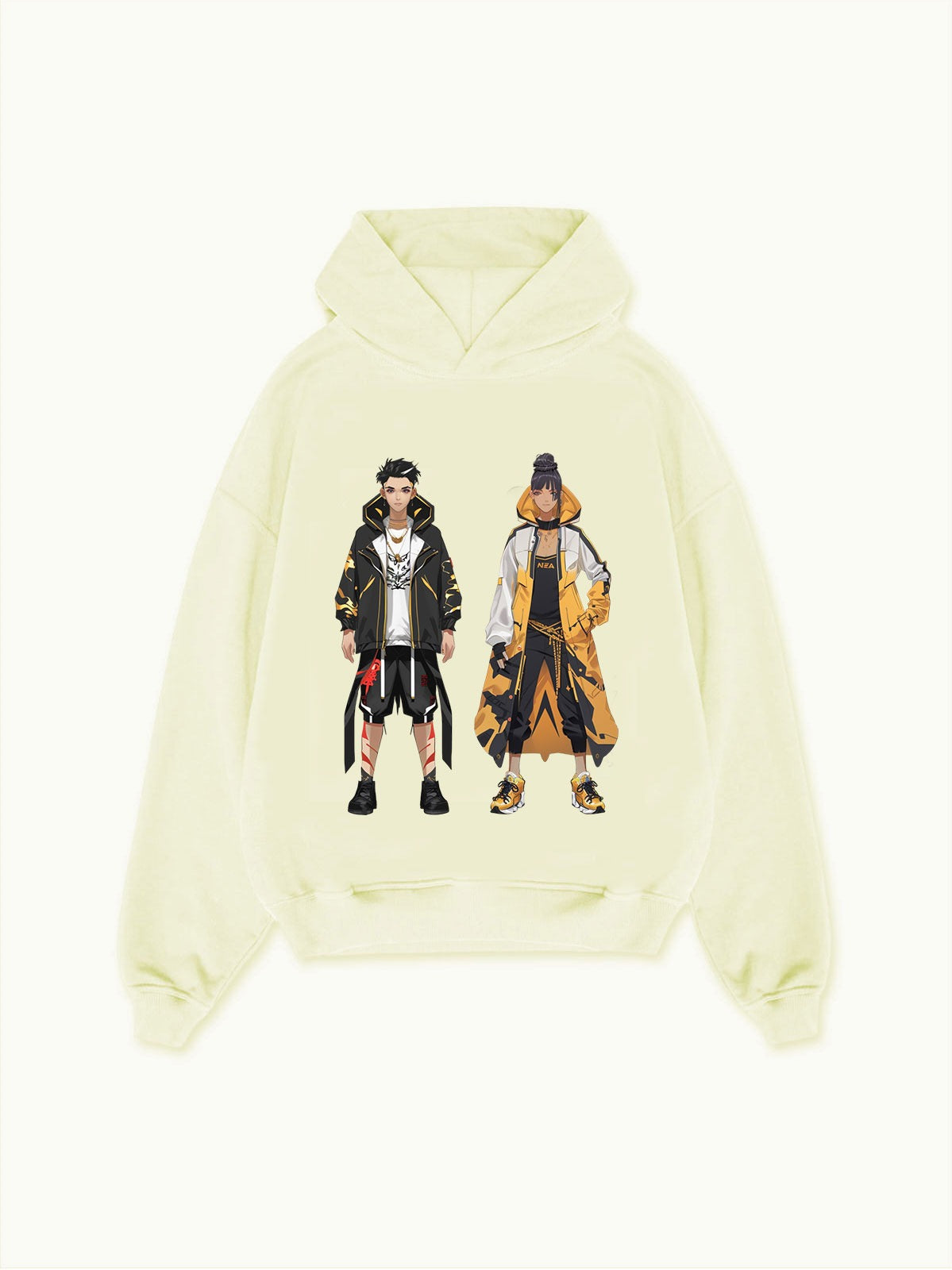 Animated Duo Unisex Hoodie