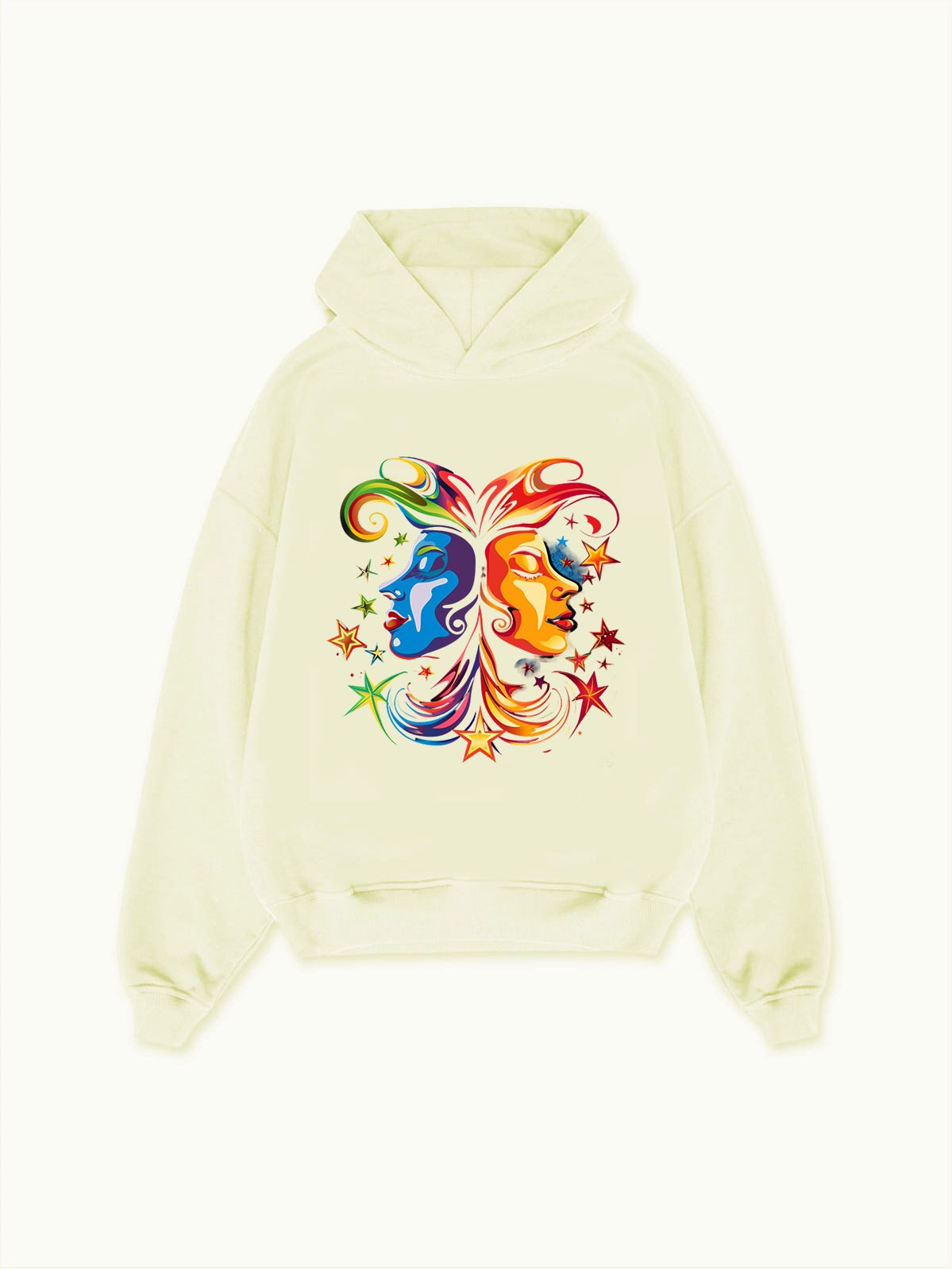 Yin Yang Graphic Hoodie
